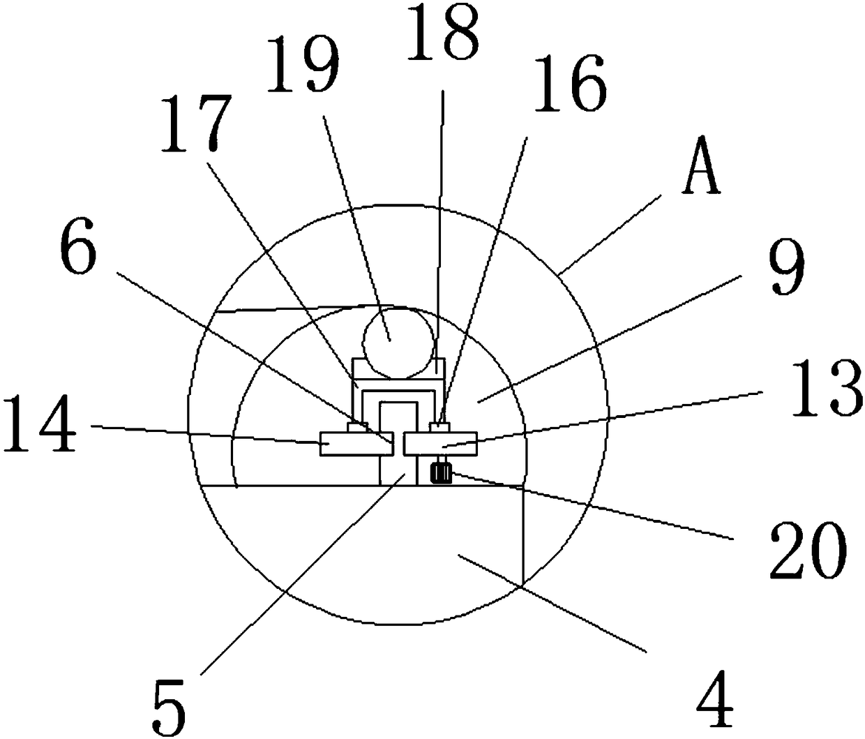 Neck rehabilitation device for massive health medical treatment