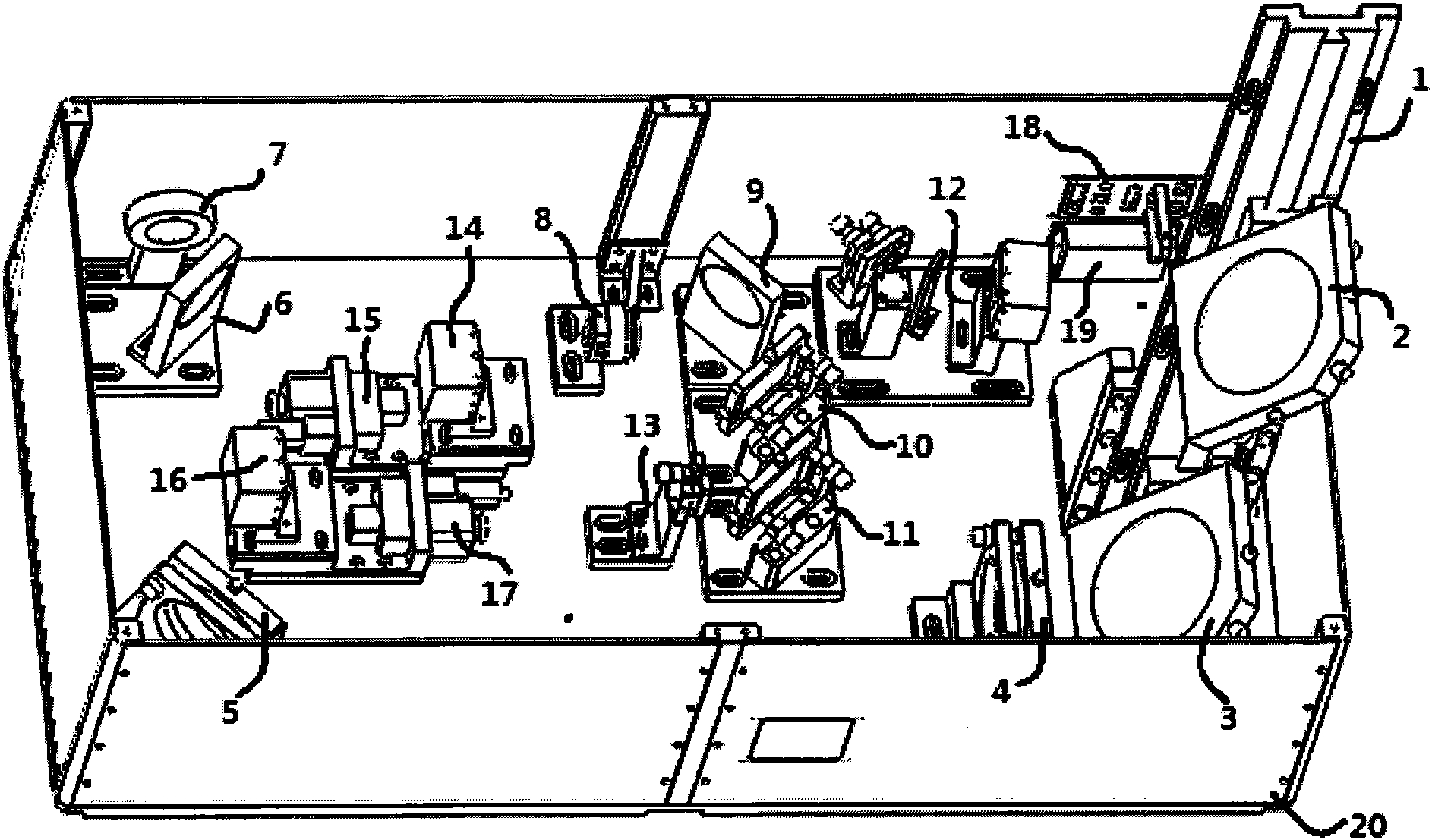 Apparatus for measuring multiple parameters of laser