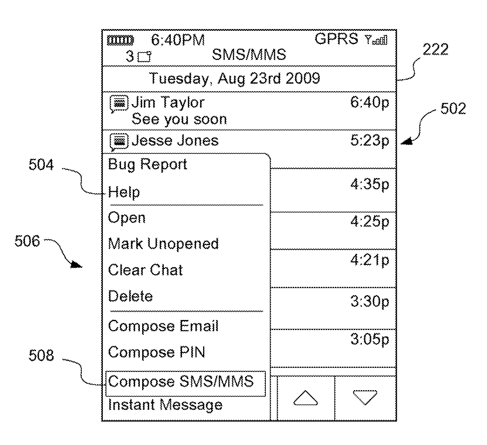 User Interface Methods And Apparatus For Use In Communicating Messages