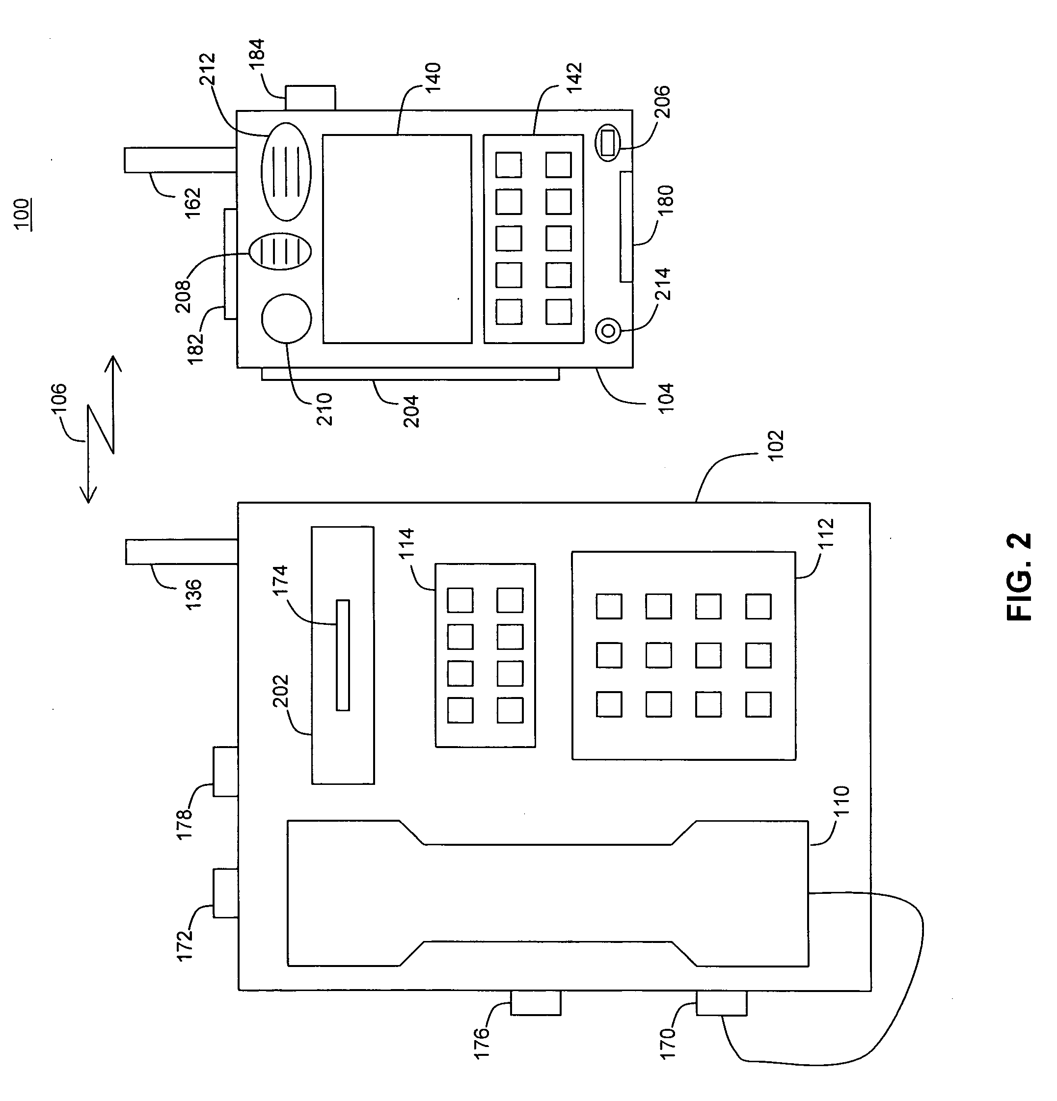 Mobile desk phone