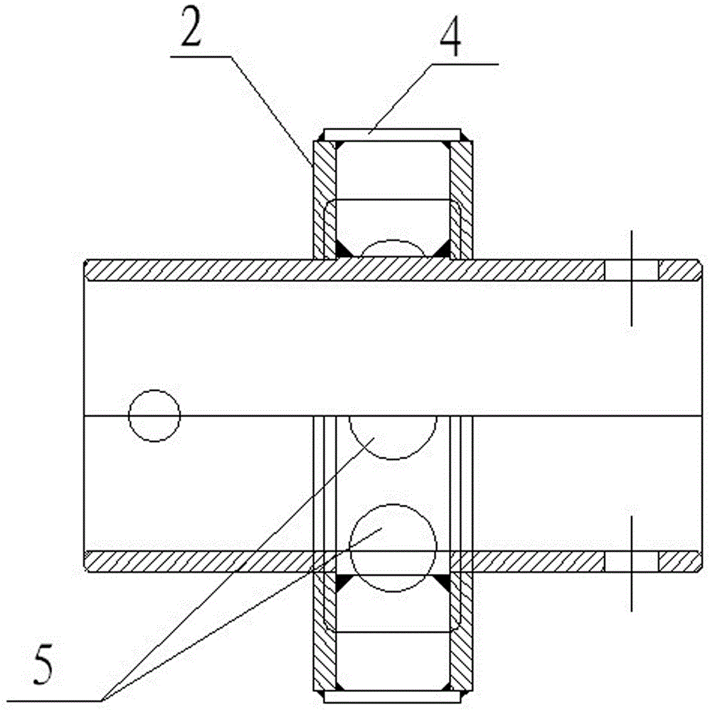 Composite lamination type light hub