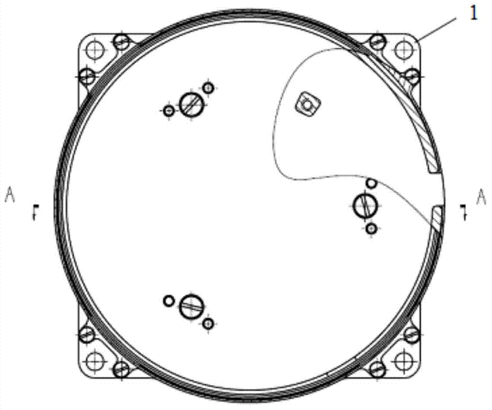 Magnetic shielding device for biaxial-rotation fibre-optic inertial navigation system