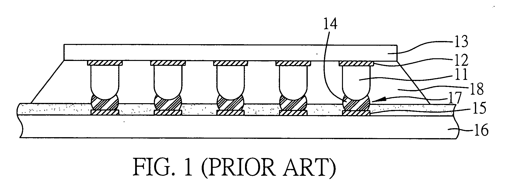 Semiconductor electrical connection structure and method of fabricating the same