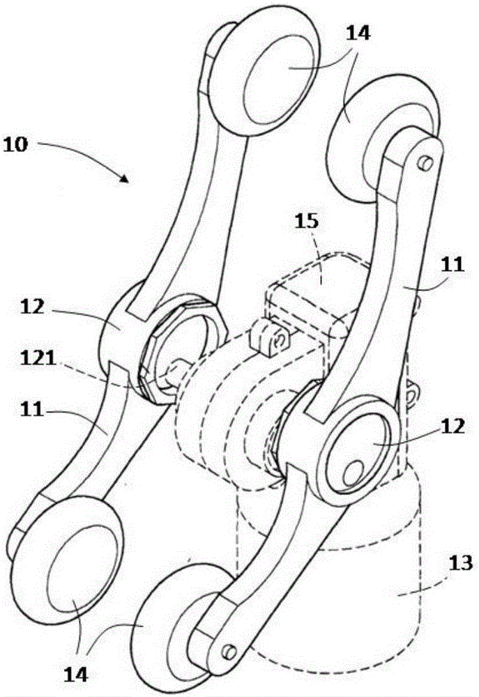 Massage machine core