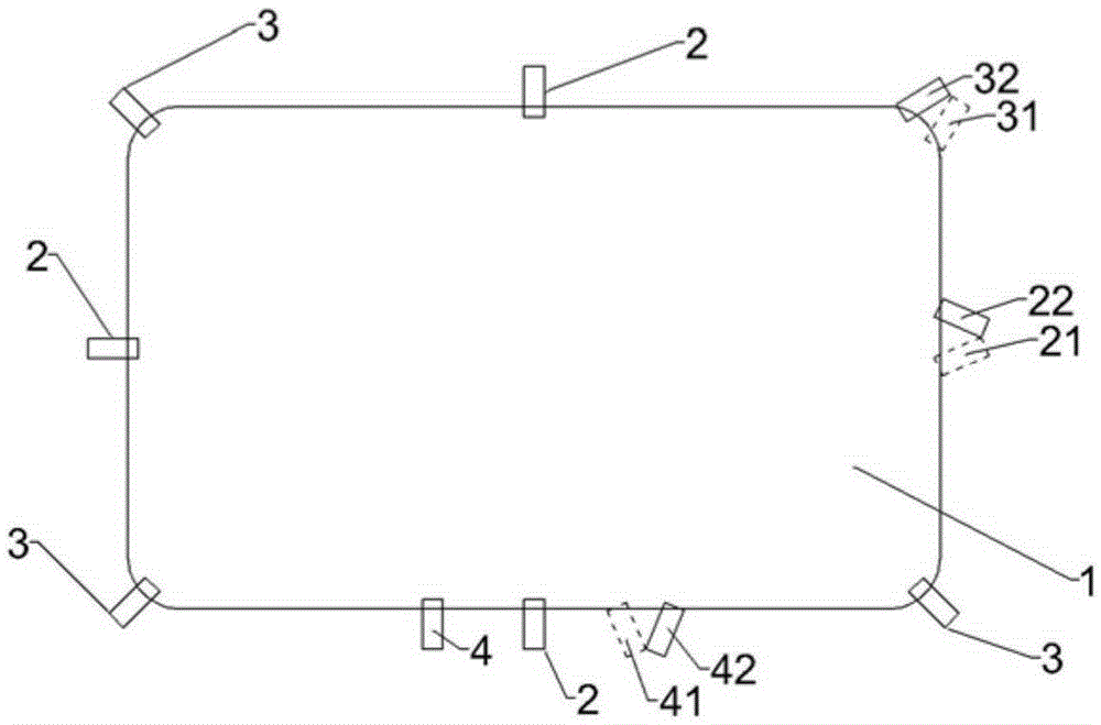 Air-sweeping type windscreen wiper