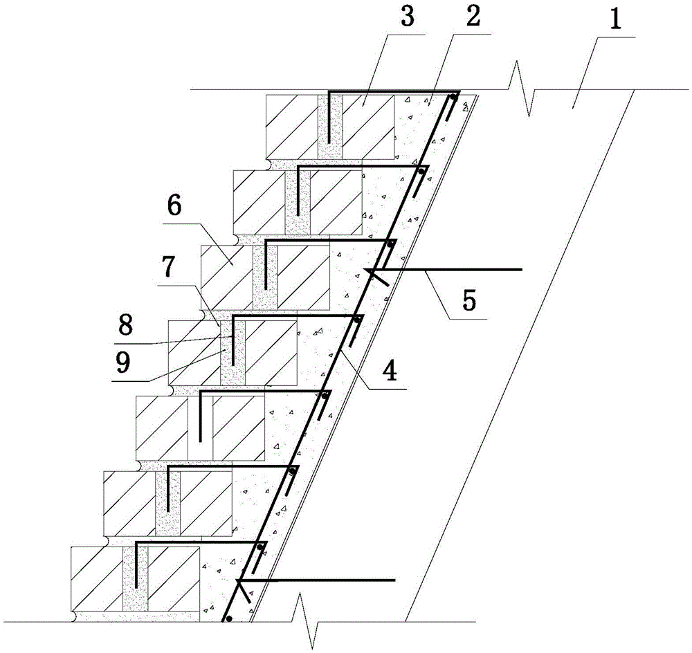 A Beijing brick decorative wall