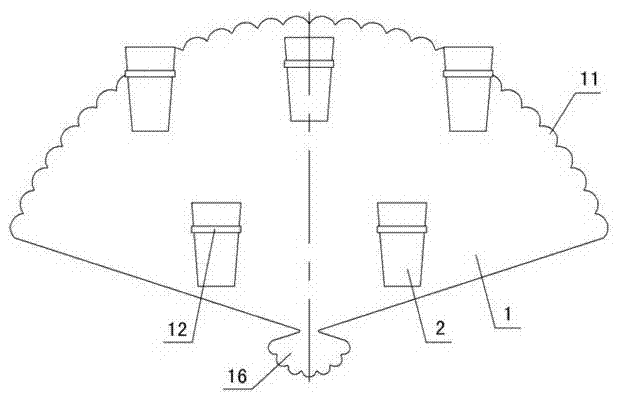 Wall mounted lighting indoor flower growing bracket