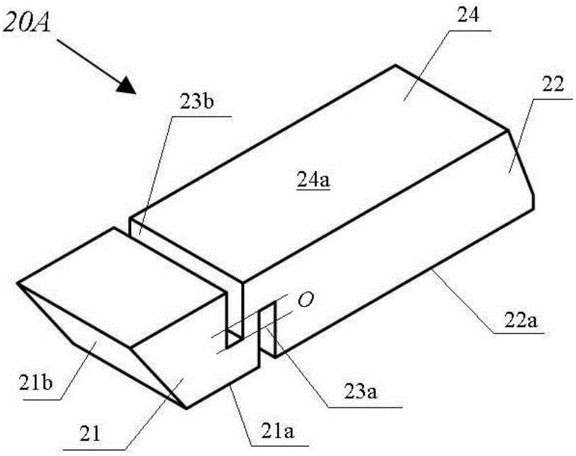 Prism and glass surface stress test device