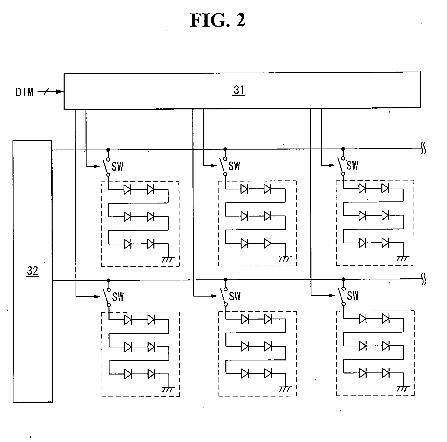 Liquid crystal display and dimming controlling method thereof