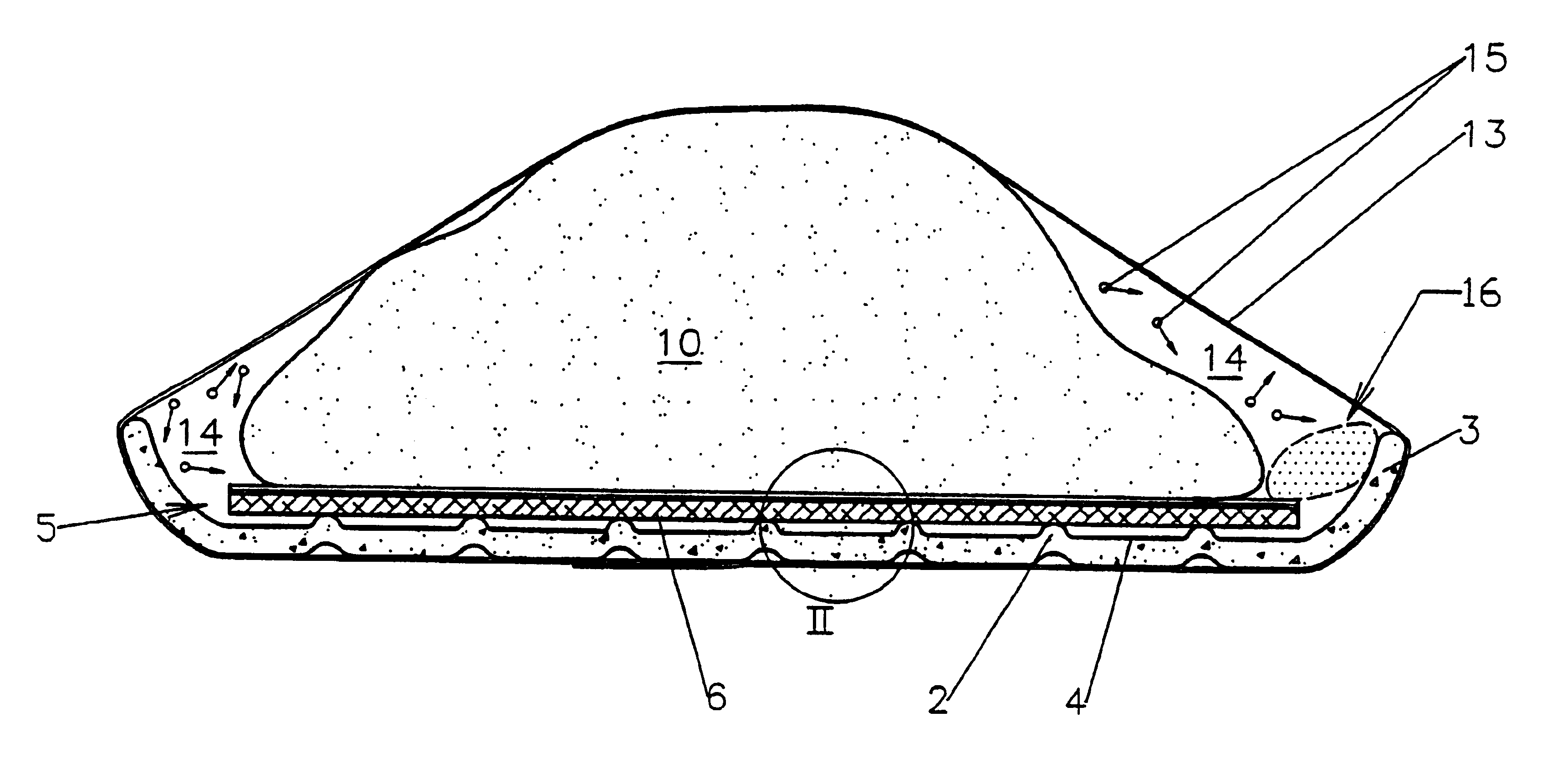 Combined liquid-tight meat tray and inserted absorbent/separating layer