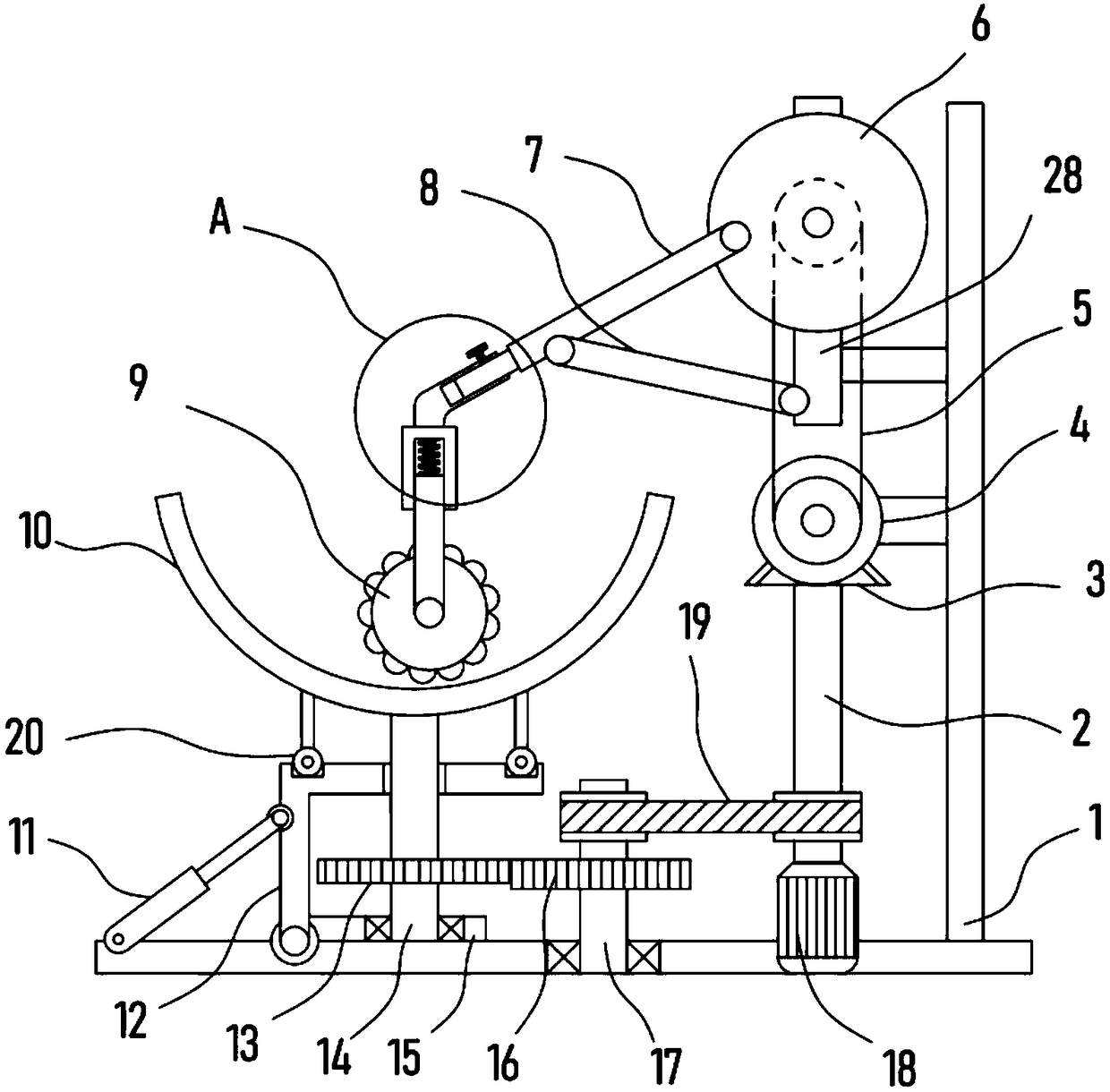 Pediatric granular drug grinding equipment