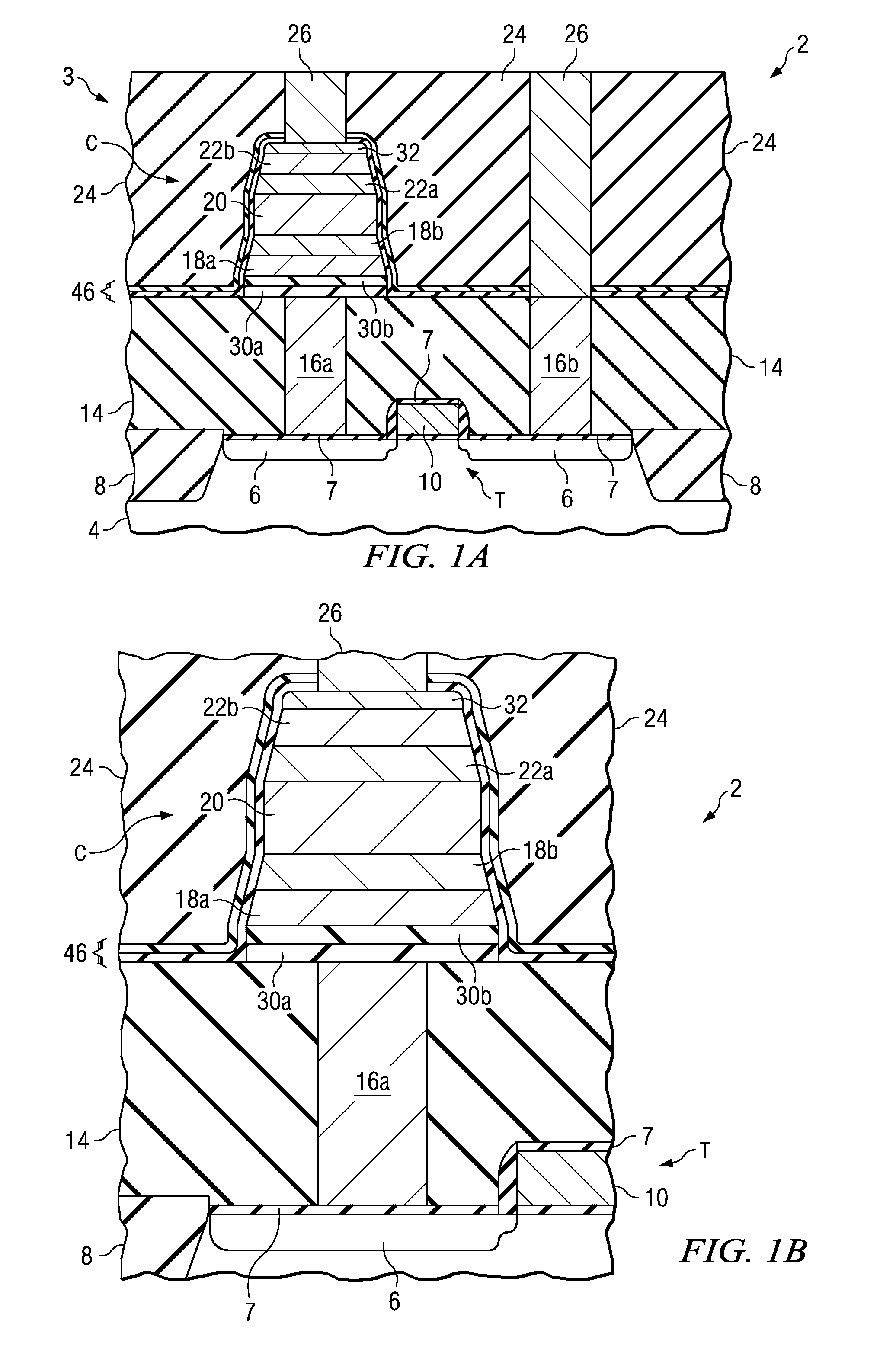 Method for leakage reduction in fabrication of high-density FRAM arrays