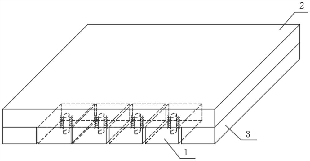 Lining module and fully enclosed submerged arc furnace lining damage repair method