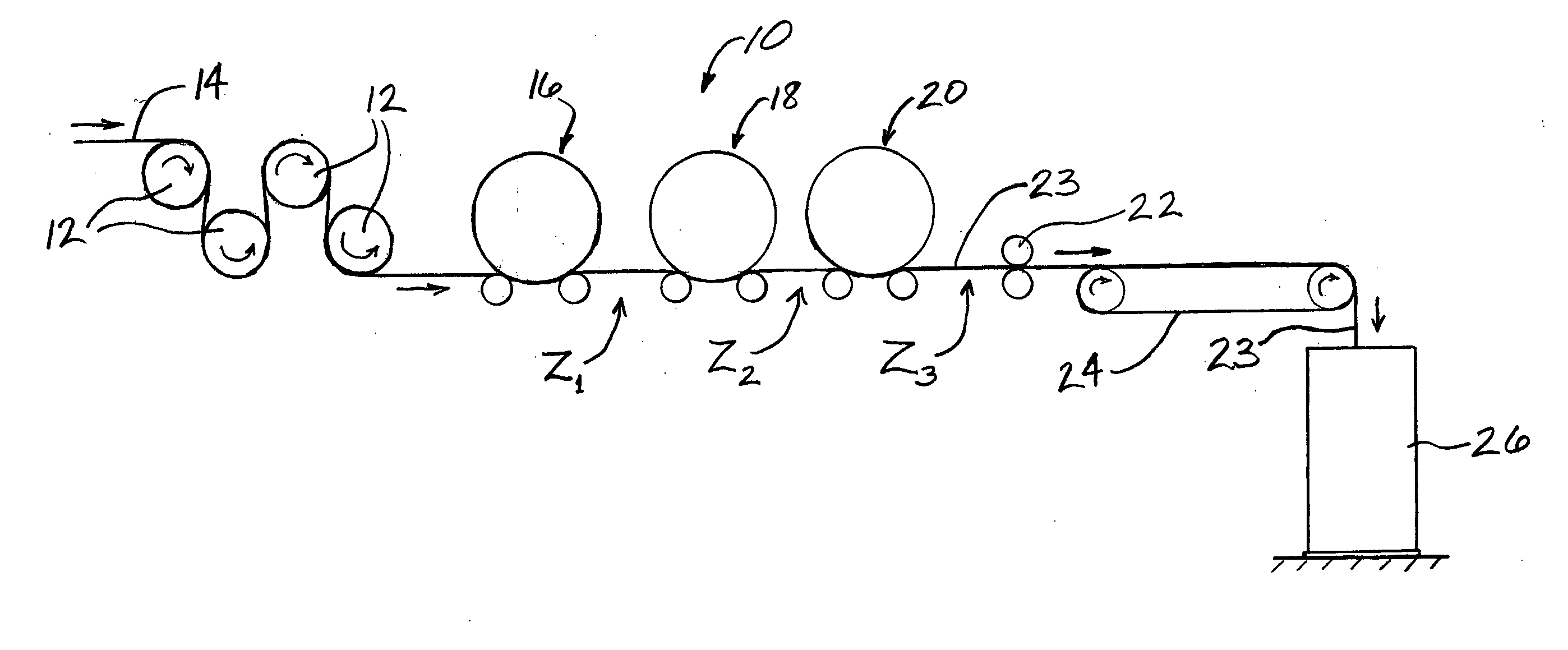 High-strength spun yarn produced from continuous high-modulus filaments, and process for making same