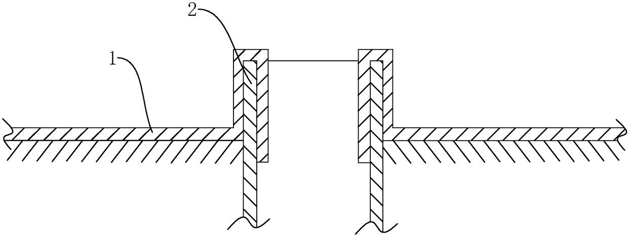 Construction method of toilet waterproof decoration structure