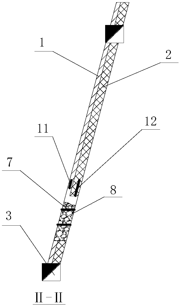 Concrete cushion resuing stoping method for narrow veins