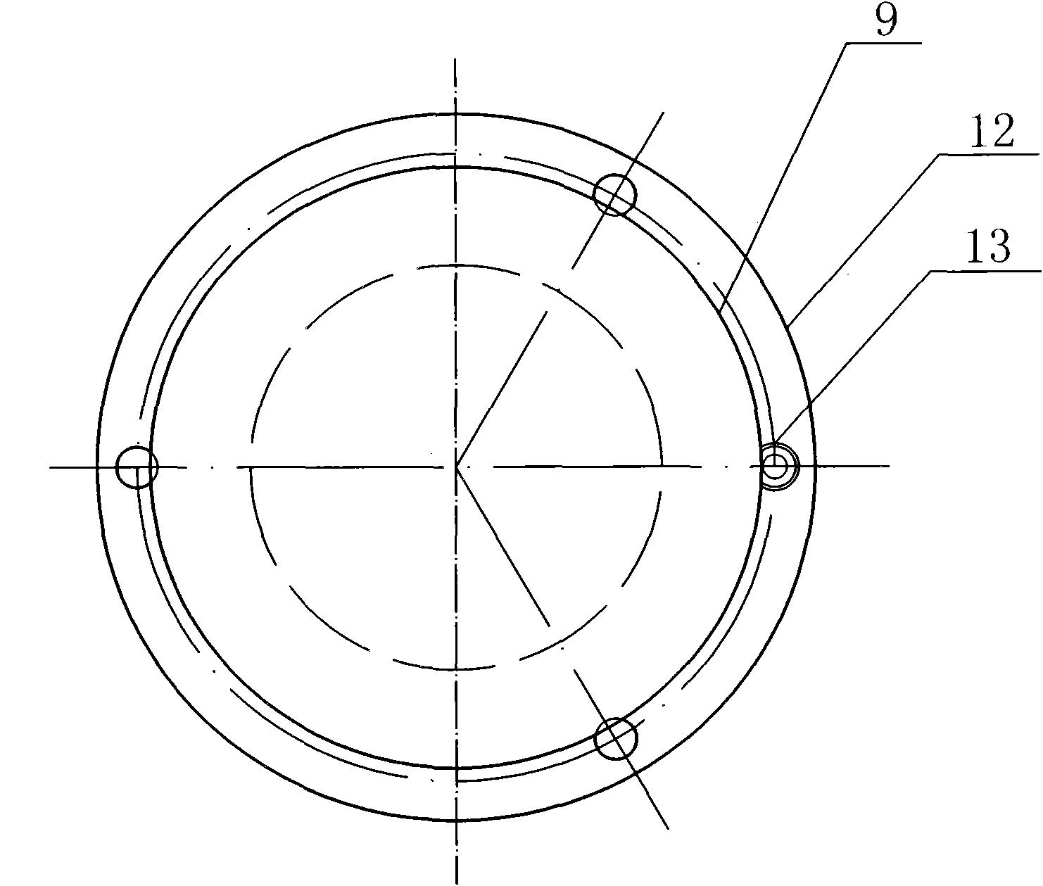 Far-field target marker and application of optical fiber panel