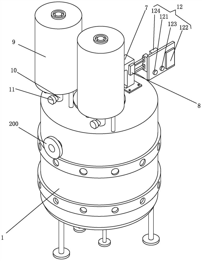 Automatic blending omnibearing variable-speed stirring intelligent stirring device