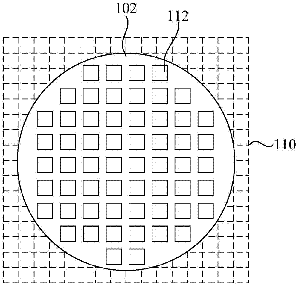 Crystal back defect representation method