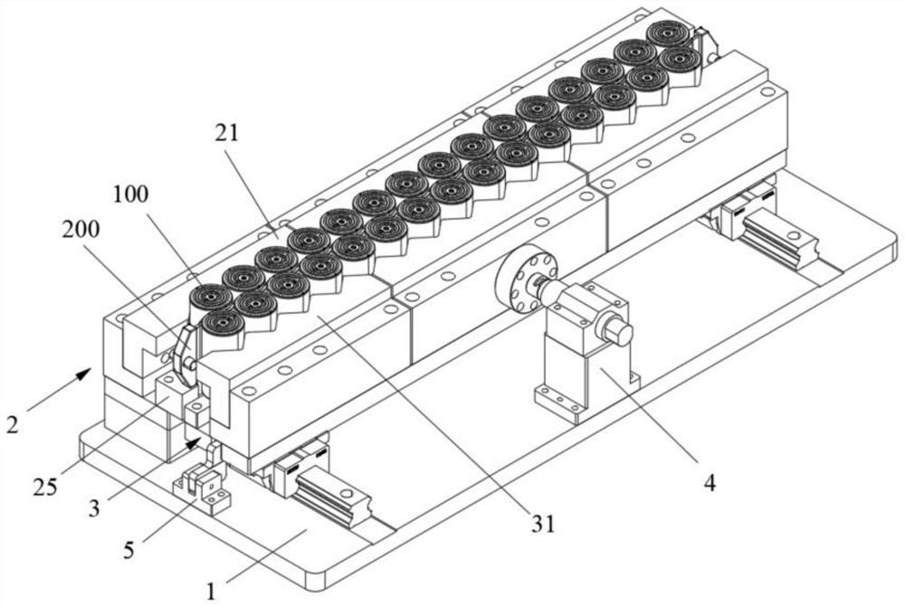 Cylindrical battery module assembling tool