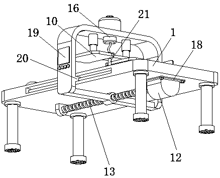 Thoracic surgery nursing drainage device