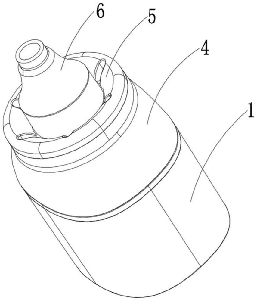 Atomizing nozzle of nasal irrigator