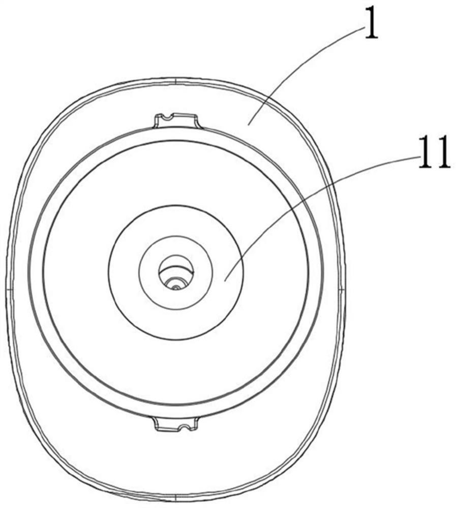 Atomizing nozzle of nasal irrigator