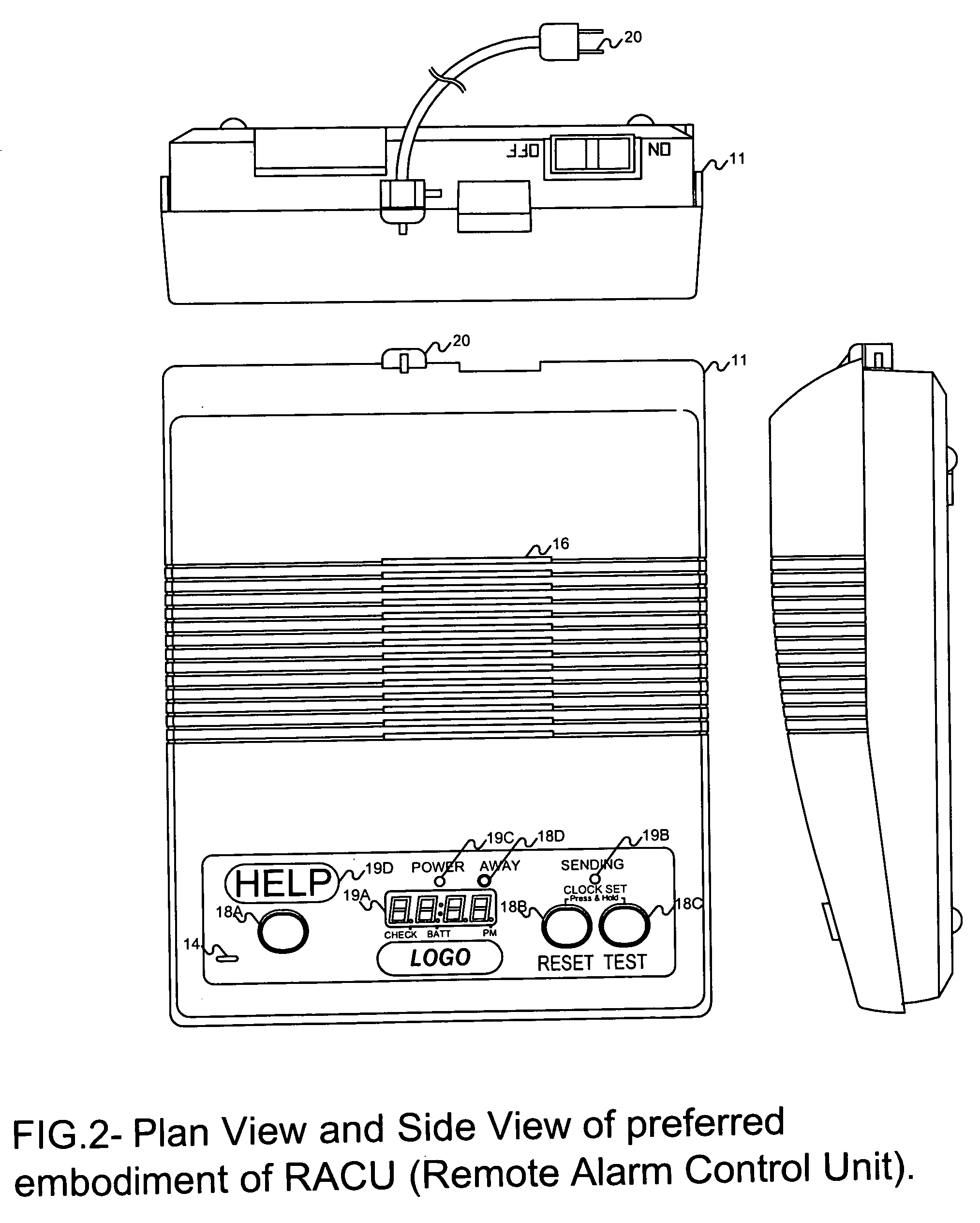 System for remotely monitoring a premise