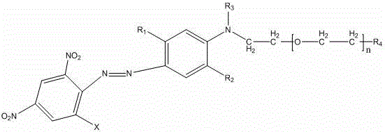 Strong-alkali-resistant moderate-temperature disperse violet dye as well as compound mixture and preparation method thereof