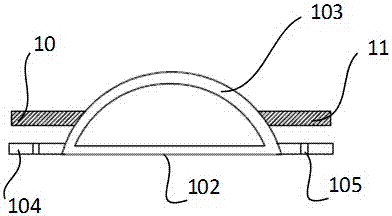 Easy-to-mount automatic pressure buffer device for pipelines