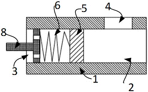 Easy-to-mount automatic pressure buffer device for pipelines