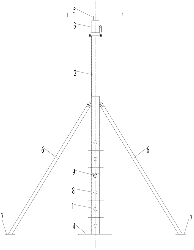 Pole transformer rack tilt regulator