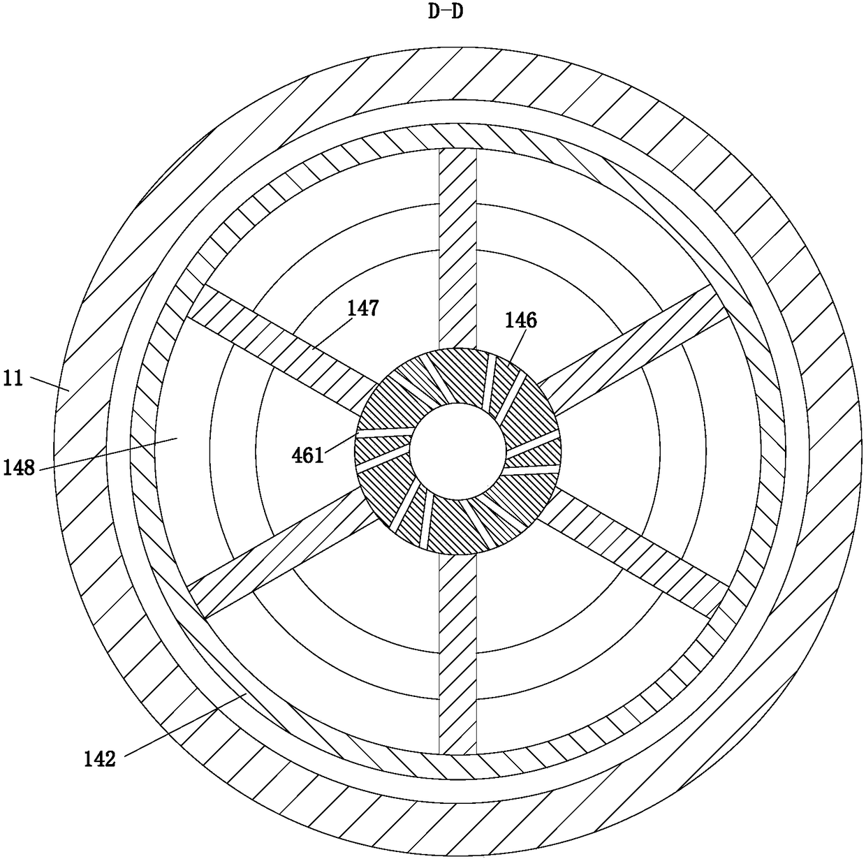 Benzyl acetate extraction system based on jasmine flower raw materials