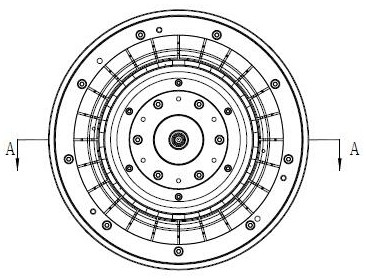 Clamp for machining inner wall of motor shell of new energy automobile