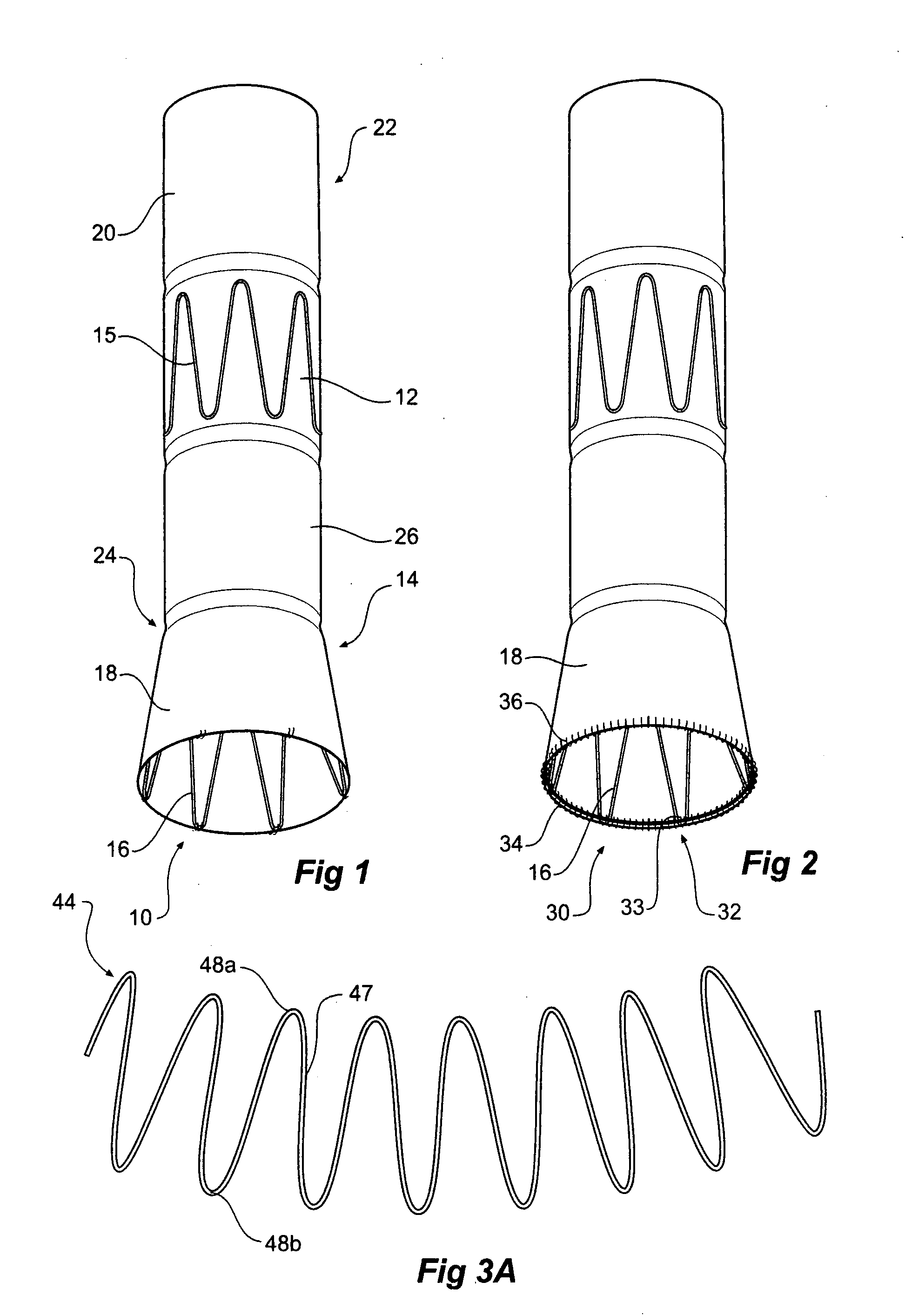 Iliac extension with flared cuff