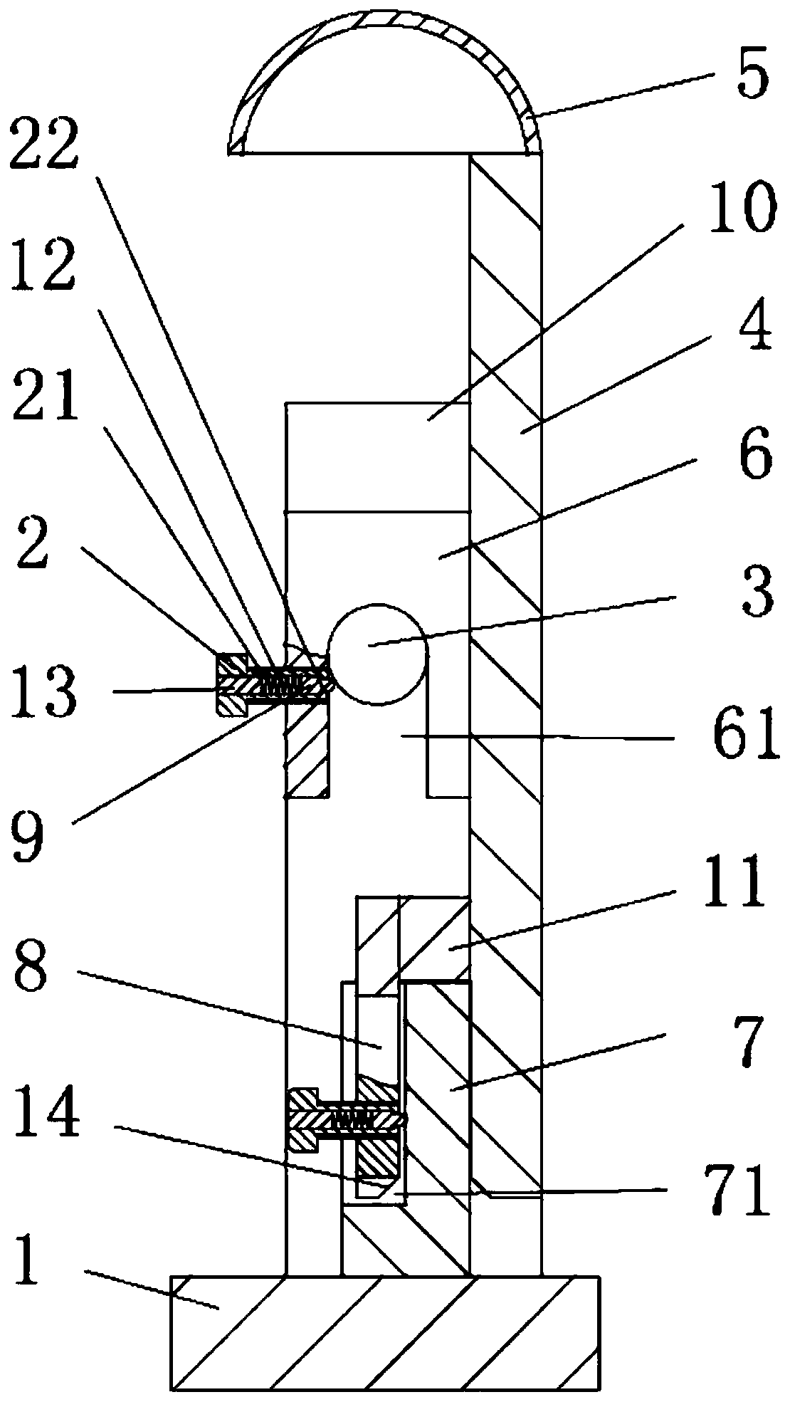 Multifunctional automobile seat collision testing device