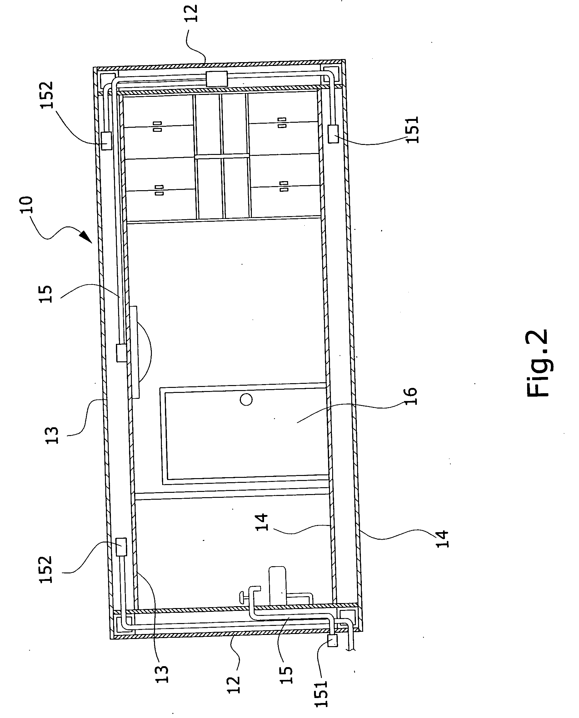 Combinational housing structure