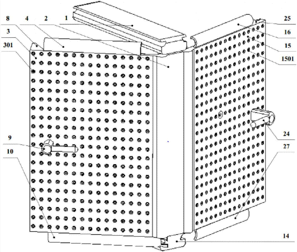 High intensity sound insulation door