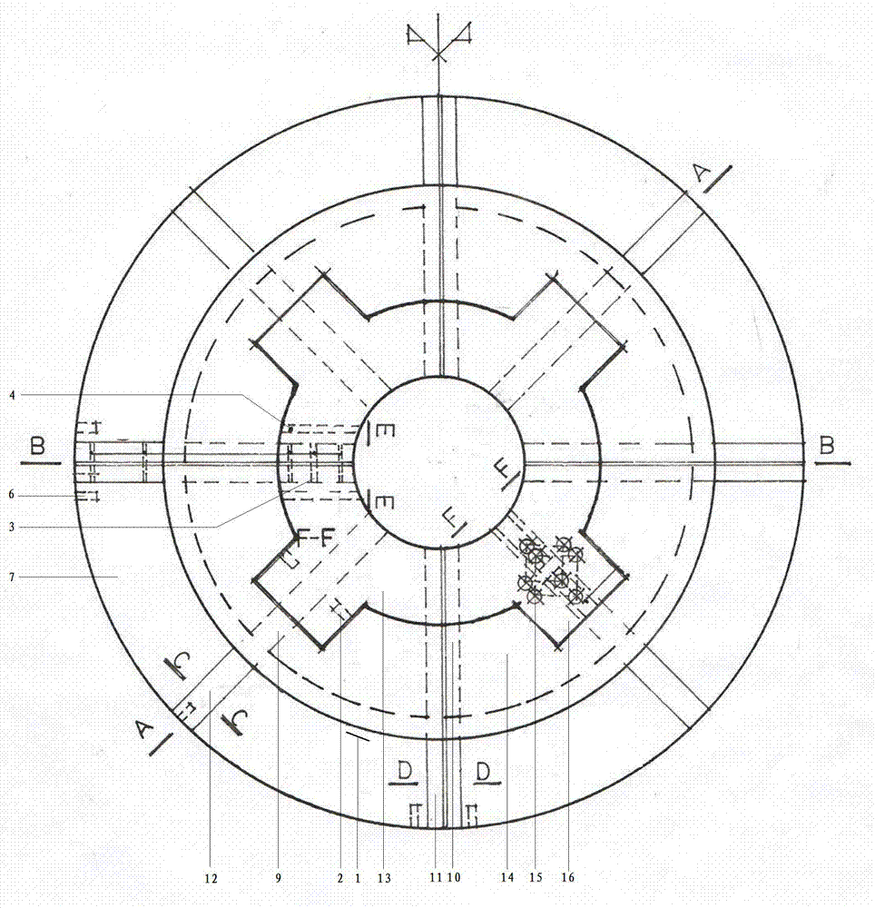 Fabricated tower footing