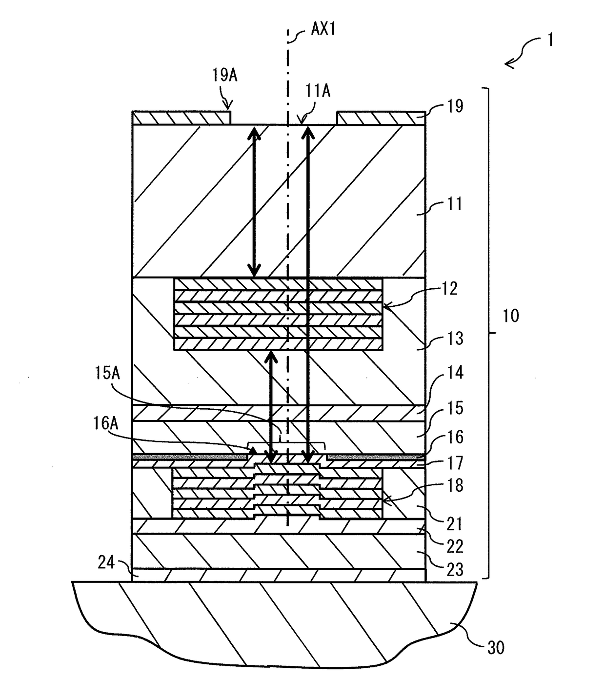 Surface light-emitting laser