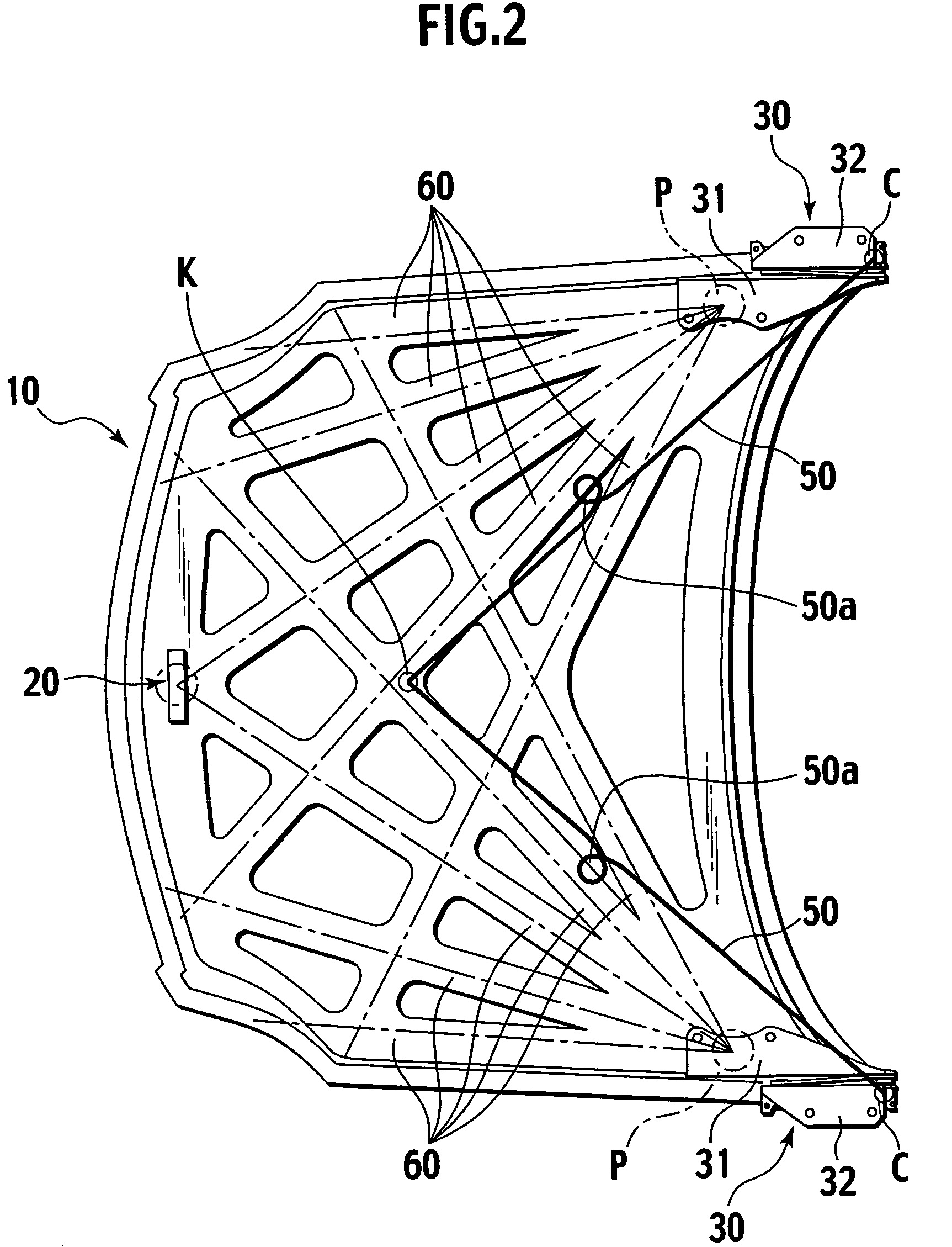 Flip-up type hood for vehicle