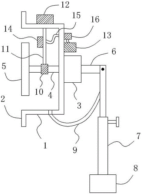 Novel polishing device for building