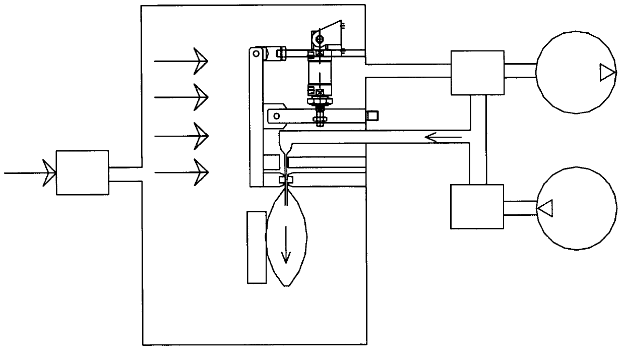 Intelligent vacuum inflating packaging machine