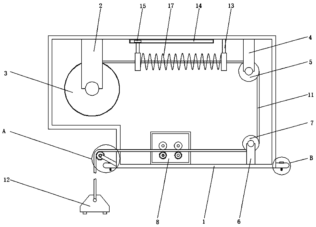 Rope escaping machine for high-rise building escape