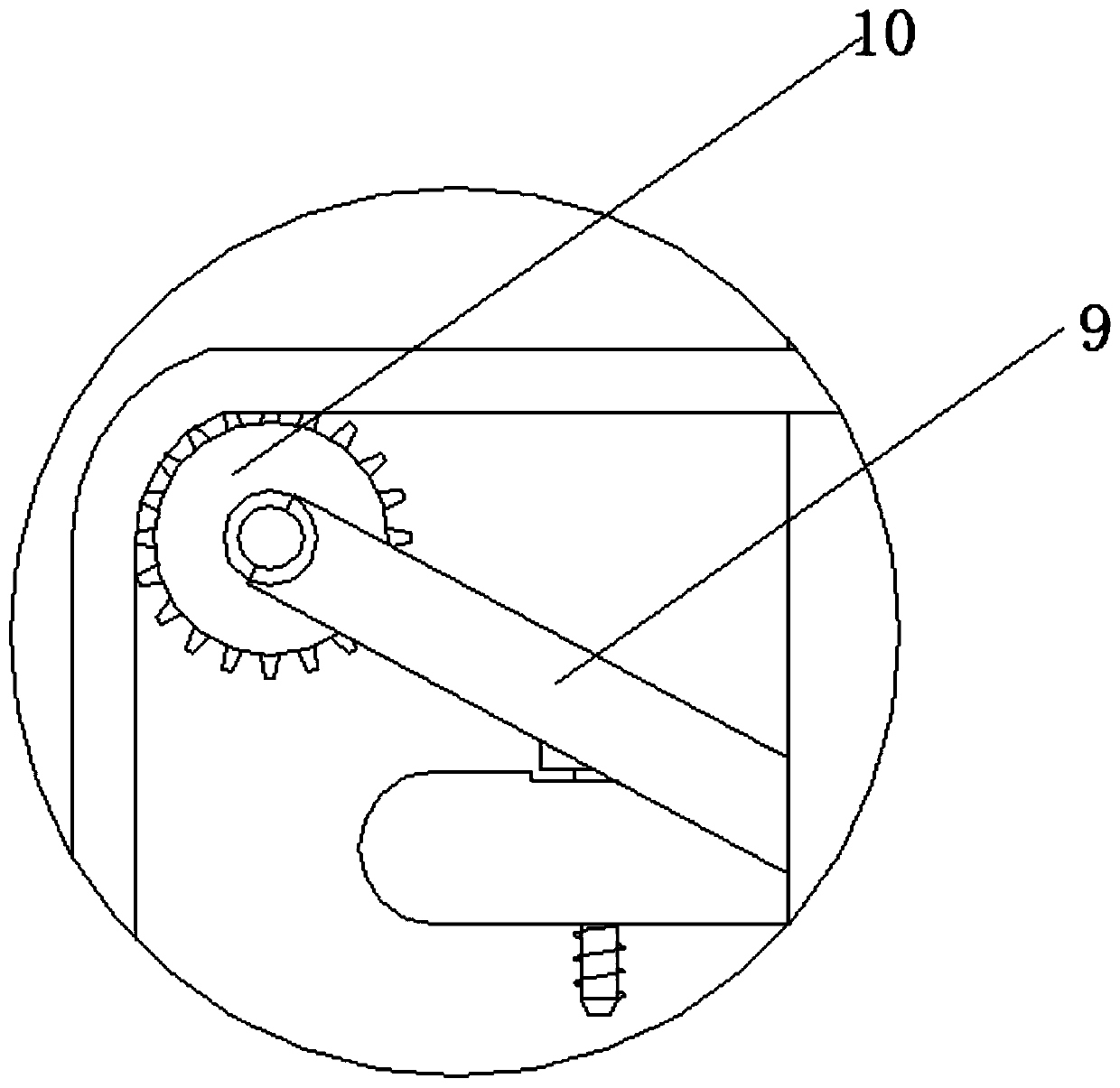 Rope escaping machine for high-rise building escape