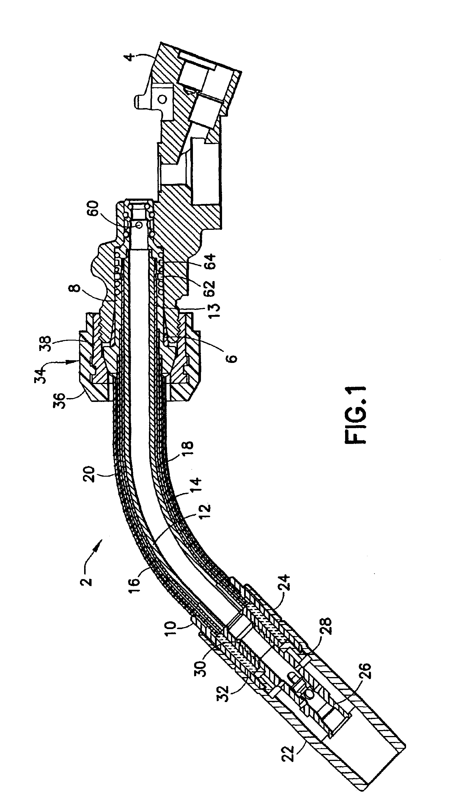 Gas diffuser for head tube assembly of welding gun