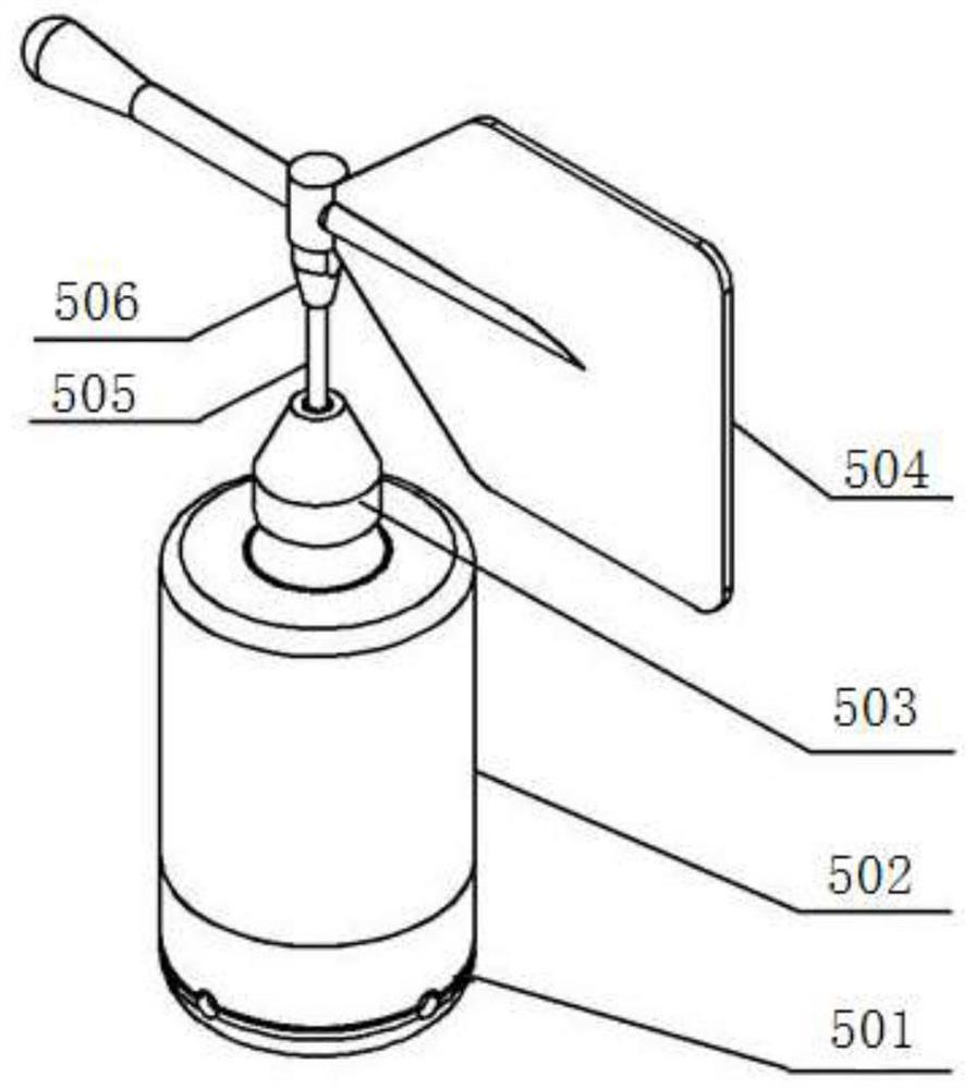 Novel split handheld aerovane