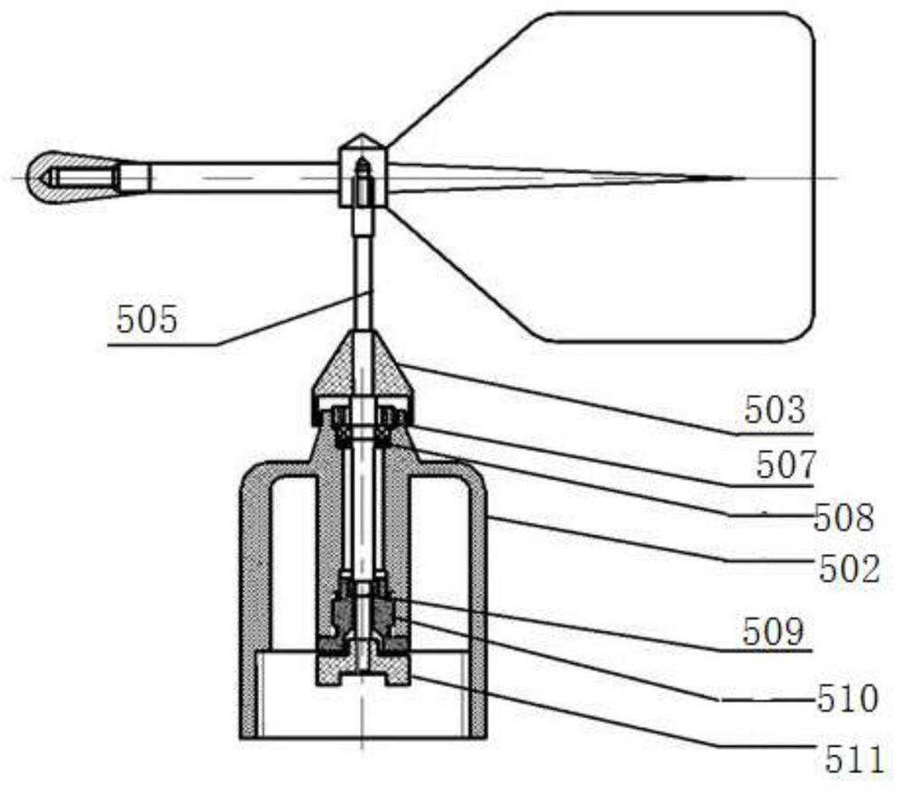 Novel split handheld aerovane