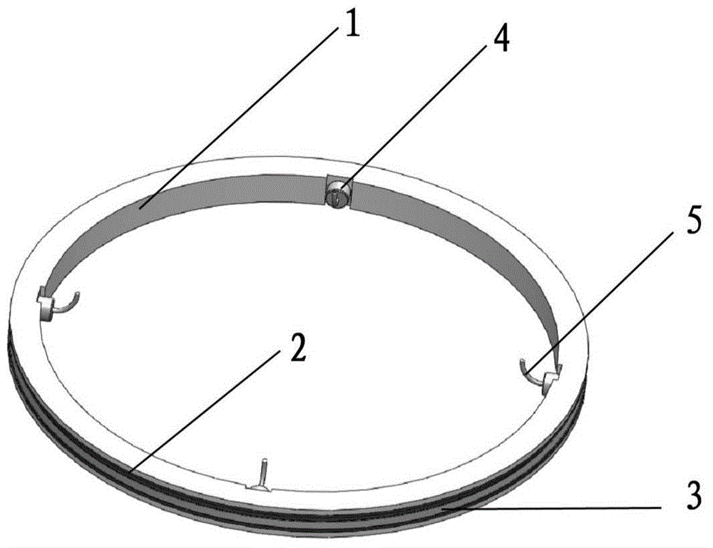 Cutting device for missile stage separation