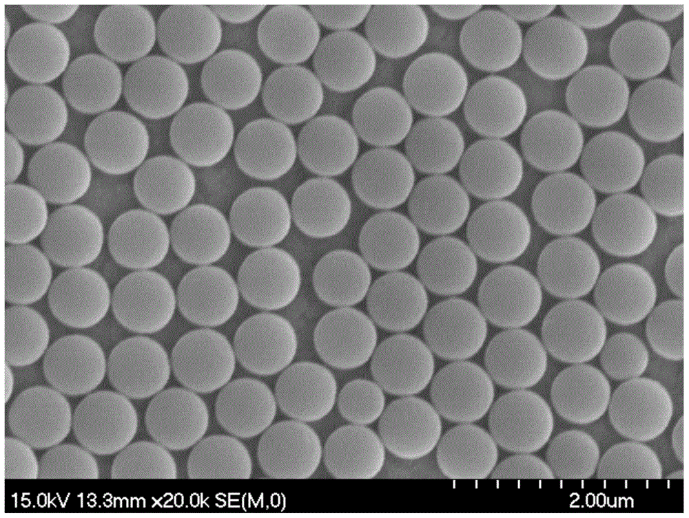 Preparation method of conductive polymer film with inverse opal structure